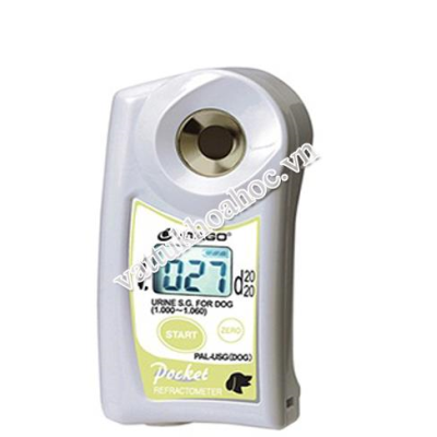 Khúc xạ kế Atago dùng cho đo trọng lượng riêng nước tiểu của chó
