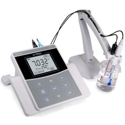 Máy đo pH/mV/nhiệt độ để bàn (lưu trữ và truy xuất dữ liệu theo GLP) APERA
