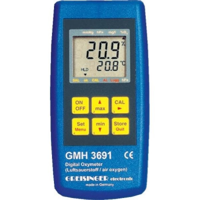 Thiết bị đo oxy trong môi trường không khí xung quang GMH 3695 Greisinger (GHM)
