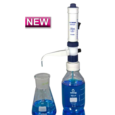 Thiết bị hút dung môi trong chai Dispenser Labmax premium (10.0 - 100.0ml) 5 370 906 Witeg