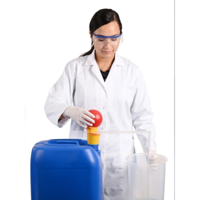 Bơm tay dung dịch hóa chất OTAL 14 lít/phút, bằng PP 5005-1200 Burkle