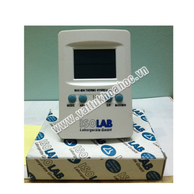 ĐỒNG HỒ ĐO NHIỆT ĐỘ,ĐỘ ẨM ISOLAB ĐỨC