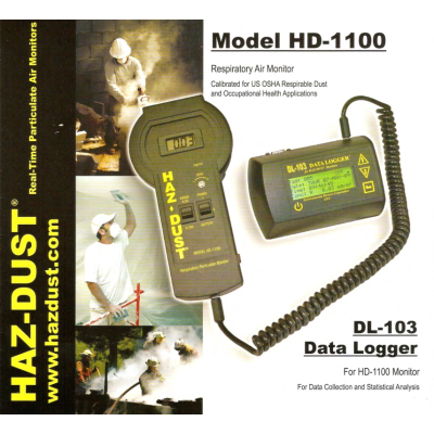 Máy đo bụi hô hấp cầm tay 0.01-200mg/m3 HD-1100 EDC Haz-Dust