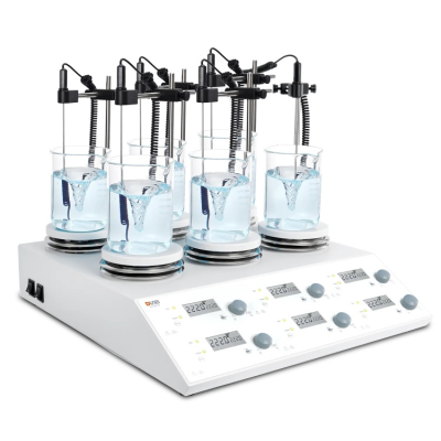 Máy khuấy từ gia nhiệt 6 vị trí 280oC 1500 vòng/phút 3 lít x 6 MS-H280-S6 (package) DLAB