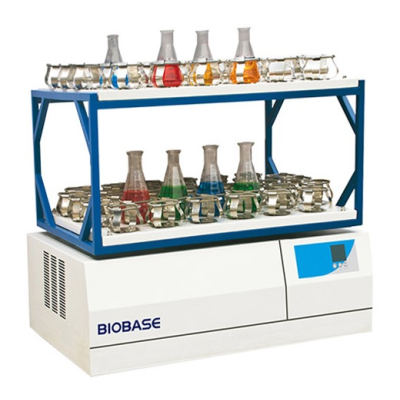 Máy lắc ngang 2 tầng công suất lớn 40 bình 1000ml / 66 bình 500ml / 96 bình 250ml SK-882F BIOBASE