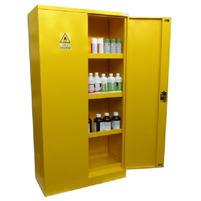 Tủ bảo quản sản phẩm nguy hiểm 240 lít (tủ cao, 2 cánh, màu vàng) Range 14.L ECOSAFE