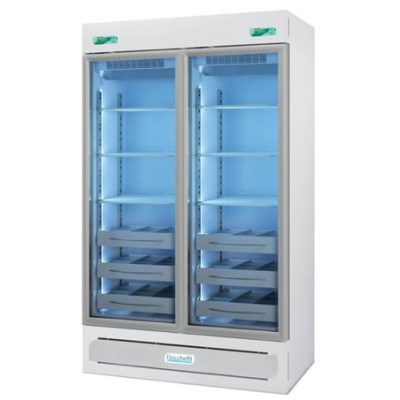 Tủ lạnh bảo quản 2 buồng, 2 cánh, 280/280 lít, +2oC đến +15oC MEDIKA 2T 600 ECT-F Fiocchetti